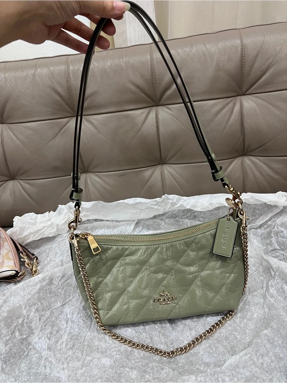 NWT Coach Caitlin Shoulder Bag - Picture 3 of 15